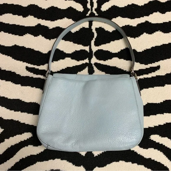 Kate Spade Jackson Blue Flap Shoulder Bag - Picture 3 of 15